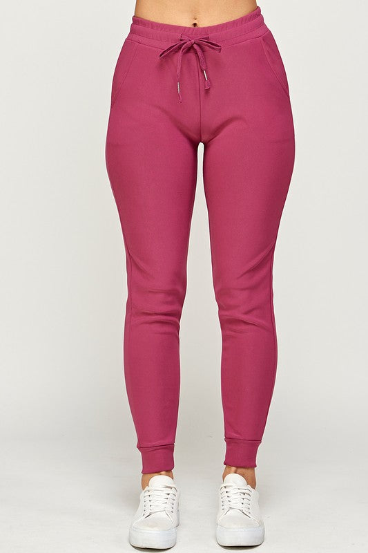 Scuba Jogger With   Side zipper and Drawstring