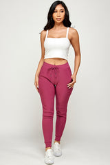 Scuba Jogger With   Side zipper and Drawstring