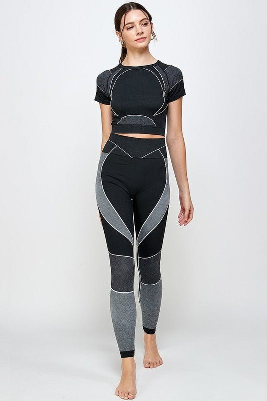 PLUS SIZE ACTIVE WEAR SET