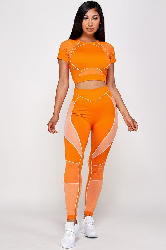 PLUS SIZE ACTIVE WEAR SET