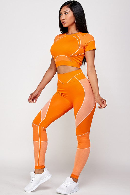 PLUS SIZE ACTIVE WEAR SET