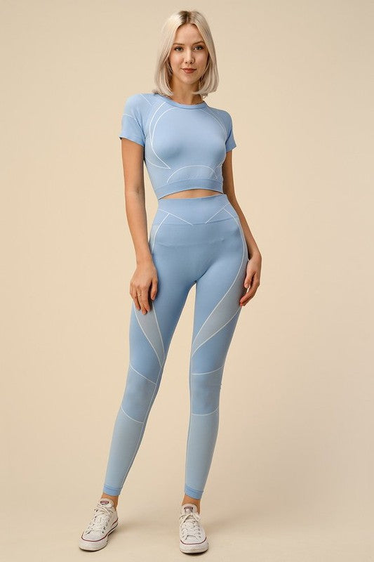 PLUS SIZE ACTIVE WEAR SET