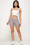 Thumbnail of high waist yoga bike shorts