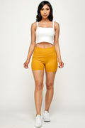 Thumbnail of high waist yoga bike shorts