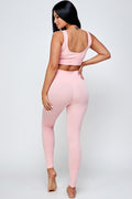 Thumbnail of TWO PIECE PADDED BRA AND YOGA LEGGINGS SET