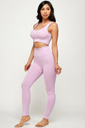 Thumbnail of TWO PIECE PADDED BRA AND YOGA LEGGINGS SET