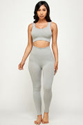 Thumbnail of TWO PIECE PADDED BRA AND YOGA LEGGINGS SET