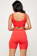 Thumbnail of ACTIVE CROP TOP AND BIKER SHORT SET