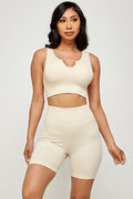 Thumbnail of ACTIVE CROP TOP AND BIKER SHORT SET