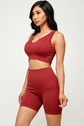 Thumbnail of ACTIVE CROP TOP AND BIKER SHORT SET