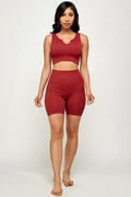 Thumbnail of ACTIVE CROP TOP AND BIKER SHORT SET