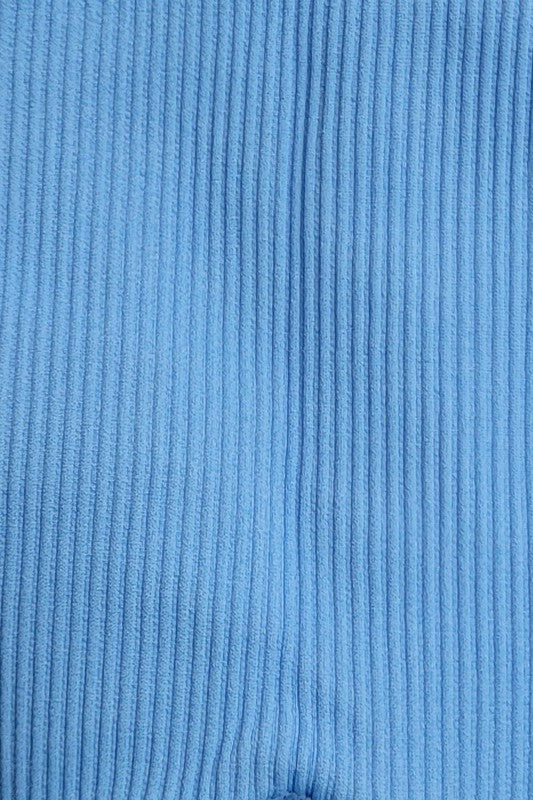 ACTIVE CROP TOP AND BIKER SHORT SET