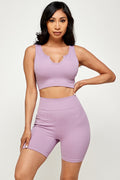 Thumbnail of ACTIVE CROP TOP AND BIKER SHORT SET