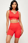 Thumbnail of ACTIVE CROP TOP AND BIKER SHORT SET