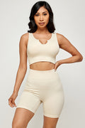 Thumbnail of ACTIVE CROP TOP AND BIKER SHORT SET