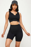 Thumbnail of ACTIVE CROP TOP AND BIKER SHORT SET