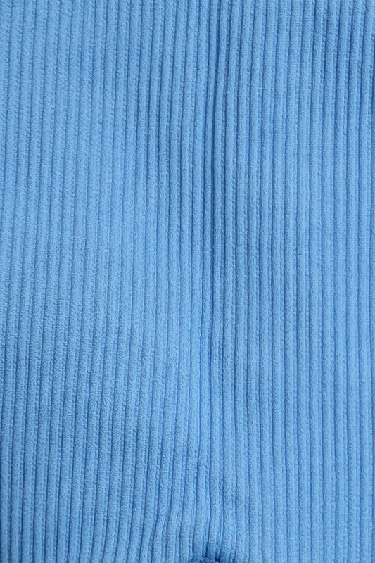 ACTIVE CROP TOP AND BIKER SHORT SET