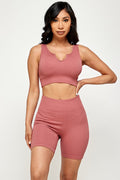 Thumbnail of ACTIVE CROP TOP AND BIKER SHORT SET
