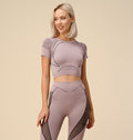 Thumbnail of SEAMLESS ACTIVE CROP TOP AND BIKER SHORT SET