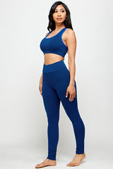 TWO  PC TIK TOK BUTT LIFTED LEGGINGS