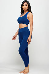 TWO  PC TIK TOK BUTT LIFTED LEGGINGS