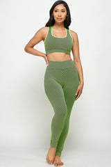 TWO  PC TIK TOK BUTT LIFTED LEGGINGS