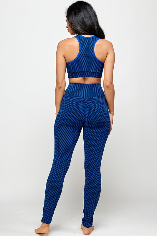 TWO  PC TIK TOK BUTT LIFTED LEGGINGS