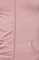 SOLID ZIP UP HOODED JACKET  LEGGINGS SET