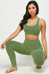 TWO  PC TIK TOK BUTT LIFTED LEGGINGS