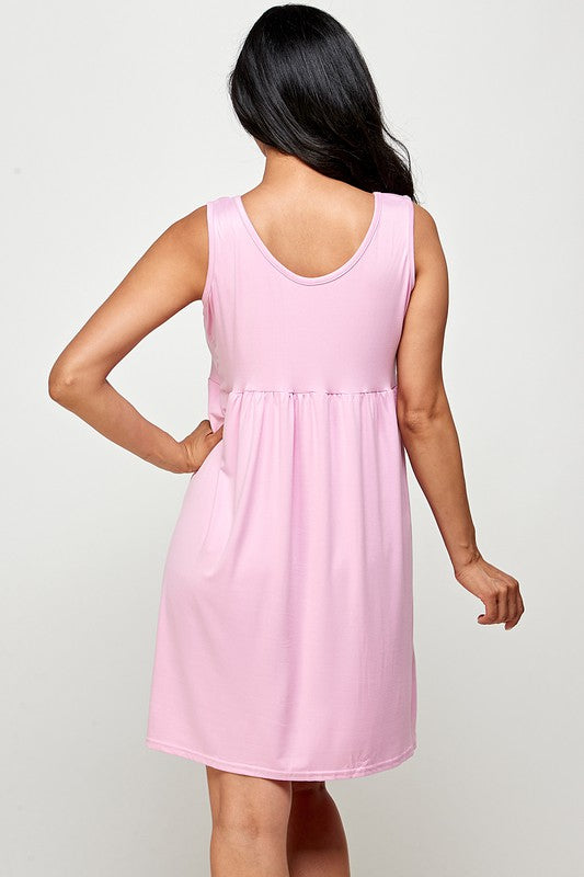 SLEEVELESS SUNDRESS WITH POCKET
