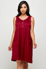 SLEEVELESS SUNDRESS WITH POCKET