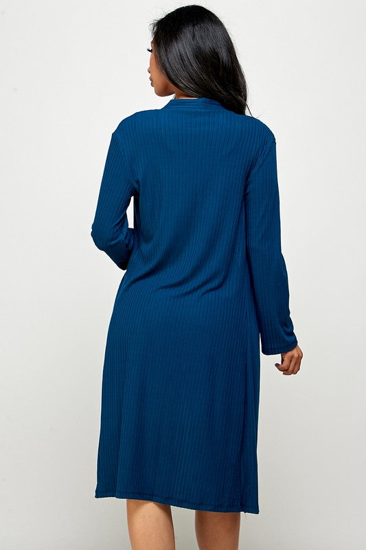 three piece solid cardigan short set