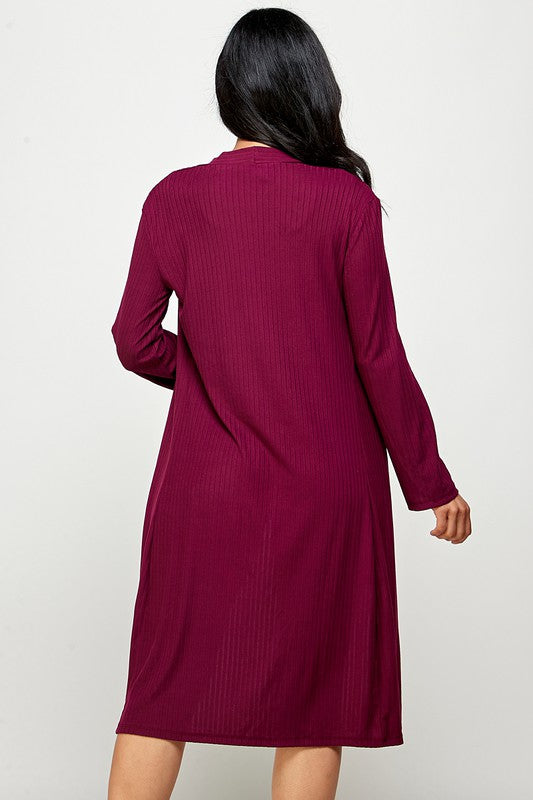 three piece solid cardigan short set