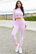 Thumbnail of SEAMLESS POP UP  ZIP UP ACTIVEWEAR SET