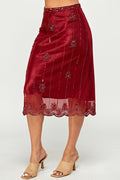 Thumbnail of INDIAN SKIRT WITH LINING AND SEQUENCE