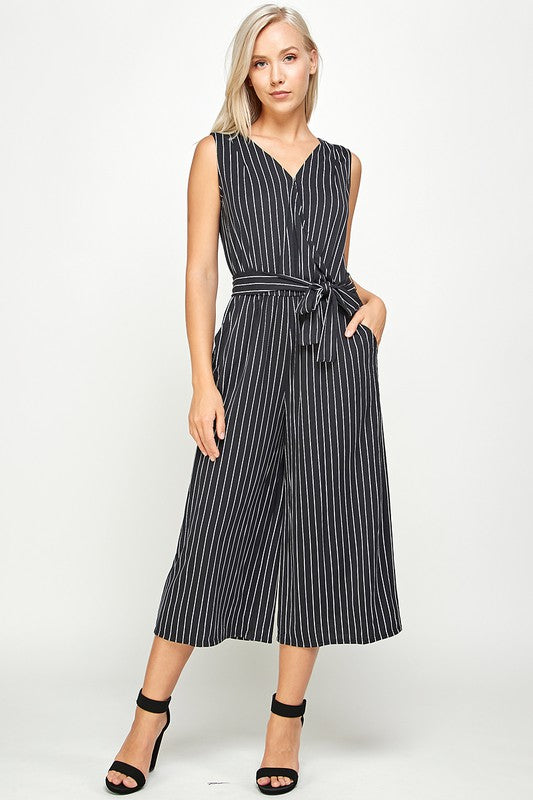 STRIPE JUMPSUIT