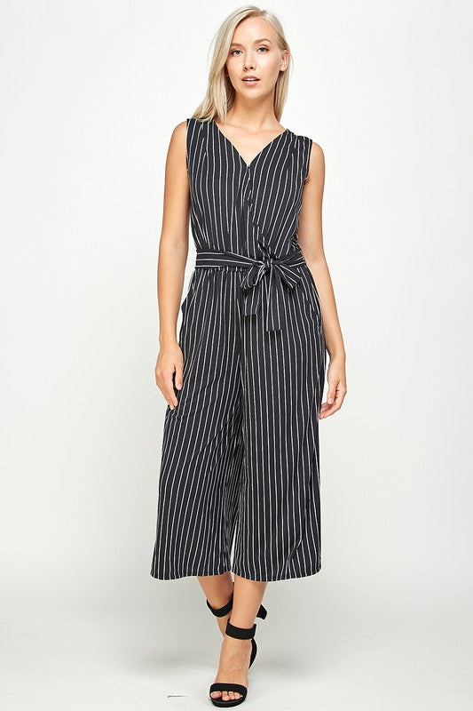 STRIPE JUMPSUIT