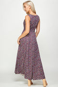 Thumbnail of MAXI FLORAL DRESS WITH LINING