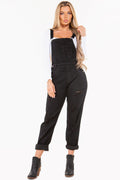 Thumbnail of Black Ripped Denim Overall