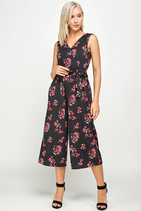 FLORAL JUMPSUIT