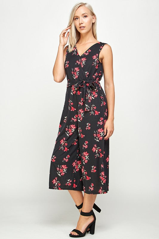 FLORAL JUMPSUIT