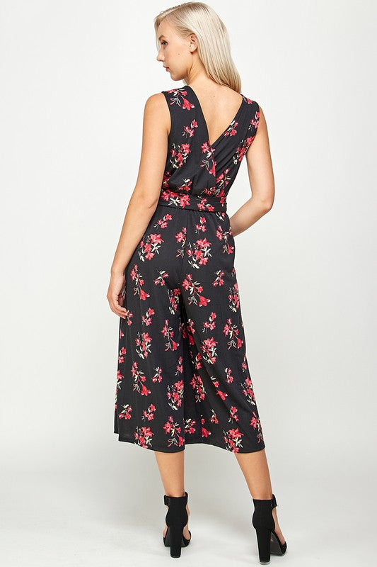 FLORAL JUMPSUIT