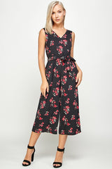 FLORAL JUMPSUIT