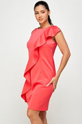 Thumbnail of SOLID SLEEVELESS DRESS