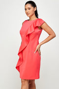 Thumbnail of SOLID SLEEVELESS DRESS