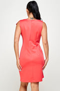 Thumbnail of SOLID SLEEVELESS DRESS