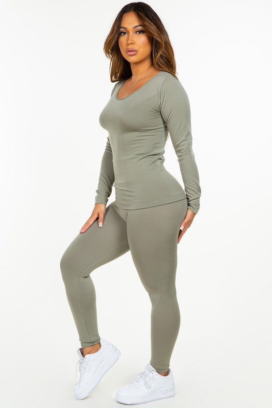 Fleece lined Lounge Set