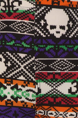 GIRLS SKULL PRINT LEGGINGS