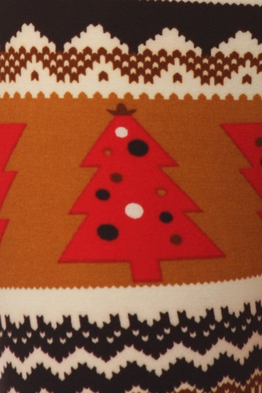 GIRLS CHRISTMAS PRINT LEGGINGS