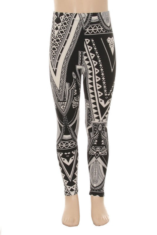 Printed kids leggings